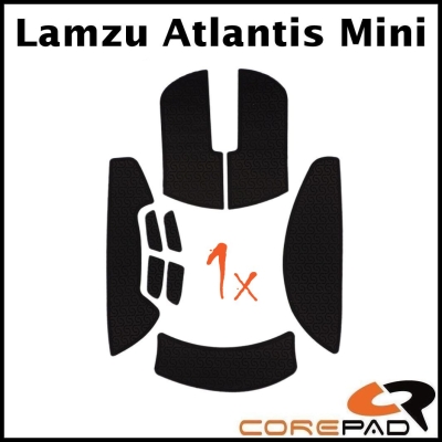 Corepad Soft Grips #814 noir Lamzu Atlantis Mini Wireless
